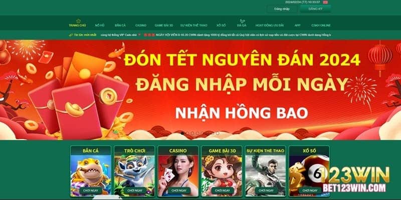 hướng dẫn đăng ký 123WIN