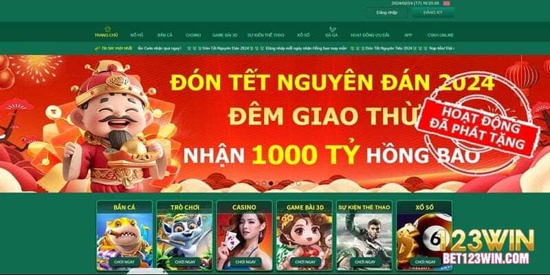 hướng dẫn đăng ký 123WIN