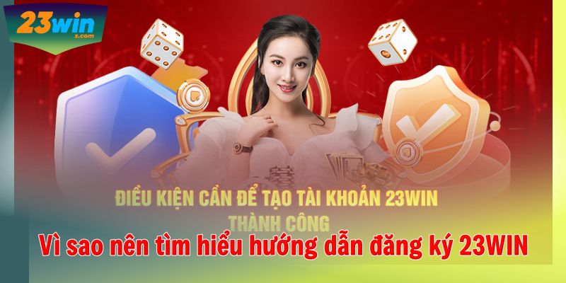 hướng dẫn đăng ký 23WIN